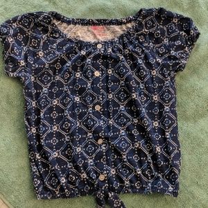Girls Floral Top